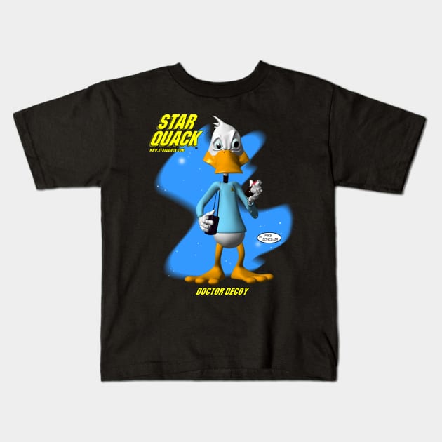 Star Quack's Dr. DeCoy Kids T-Shirt by Big Hit Comics